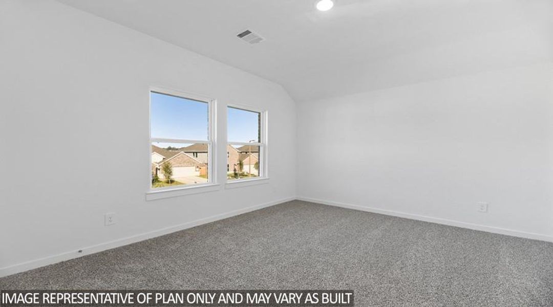 Spacious, unfurnished interior of a new home in Hills of Westlake, Conroe (Image 20).