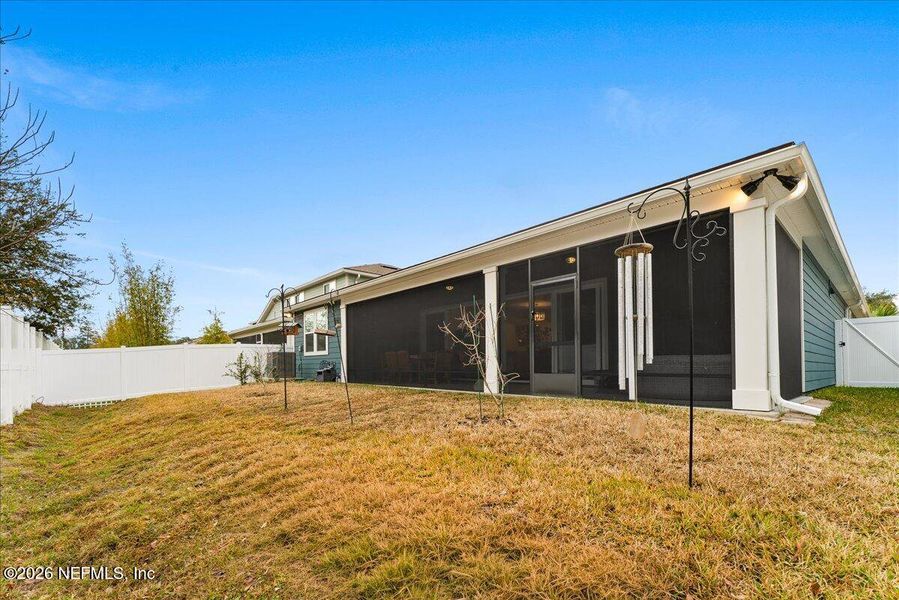 Exterior details and patio area of a home in , Jacksonville (Image 32).