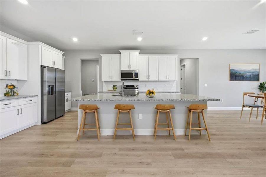 Furnished interior view inside a new home in , Inverness (Image 17).