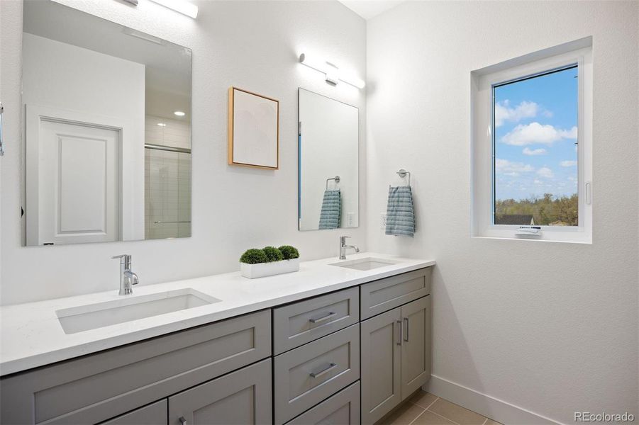 Furnished interior view inside a new home in , Arvada (Image 7).