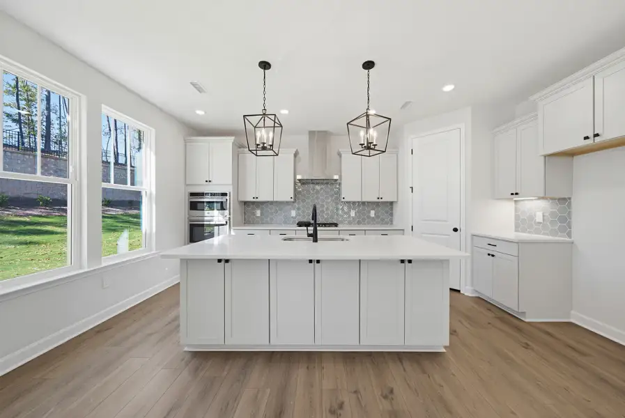 Furnished interior view inside a new home in Sweetbrier, Durham (Image 6).