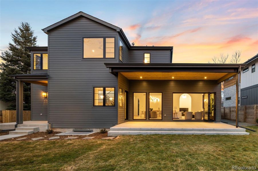 Exterior details and patio area of a home in , Denver (Image 3).