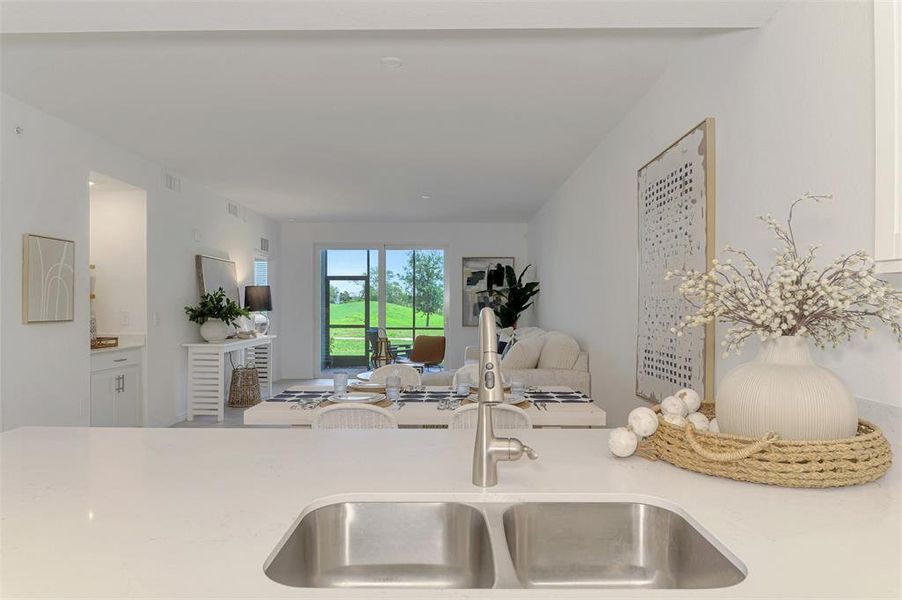 Close-up of interior finishes inside a home in Wellen Park Golf & Country Club, Venice (Image 21).