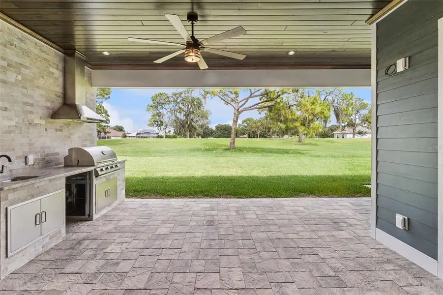 Exterior details and patio area of a home in , Winter Haven (Image 3). Exterior details and patio area of a home in , Winter Haven (Image 3).