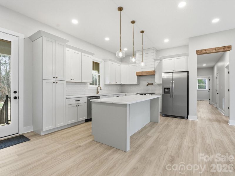 Furnished interior view inside a new home in , Bessemer City (Image 6).