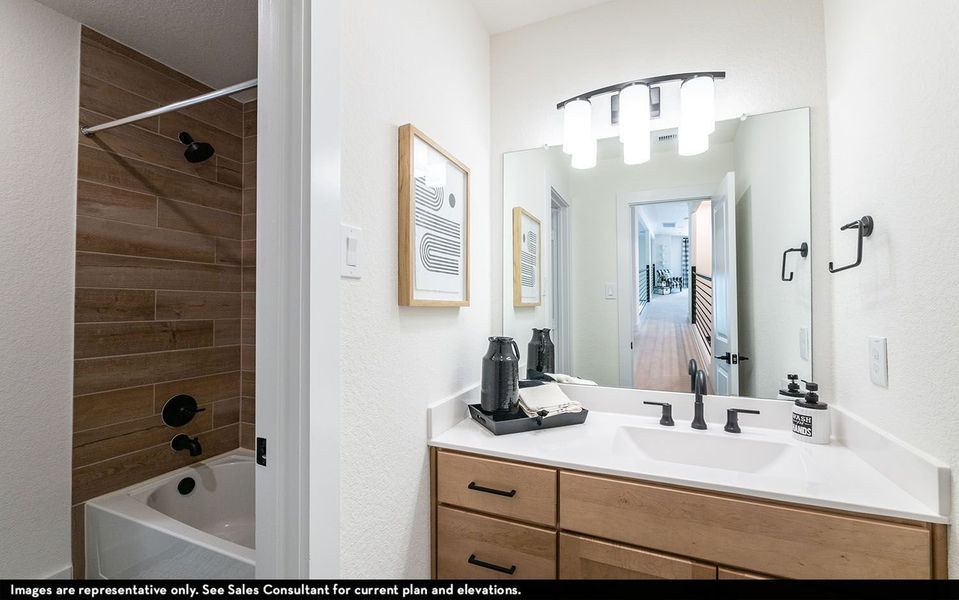 Furnished interior view inside a new home in Wildrye, Waller (Image 16).