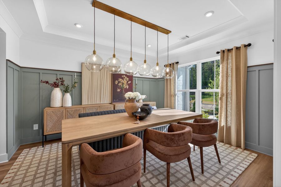 Representative furnished interior of a home built from the Riverton by Pulte Homes in Riversprings, Dacula (Image 40).