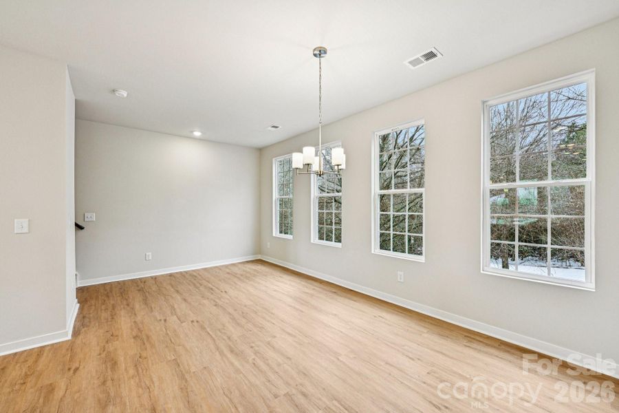 Spacious, unfurnished interior of a new home in Vanguard at Vermillion, Huntersville (Image 19).