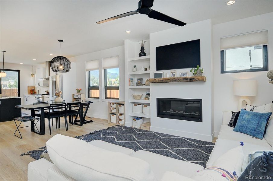 Furnished interior view inside a new home in , Salida (Image 6). Furnished interior view inside a new home in , Salida (Image 6).