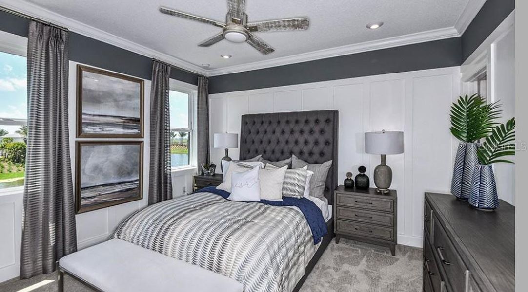 Furnished interior view inside a new home in Cassia at Skye Ranch, Sarasota (Image 5). Furnished interior view inside a new home in Cassia at Skye Ranch, Sarasota (Image 5).