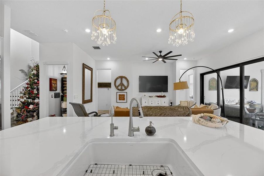 Furnished interior view inside a new home in SouthShore Yacht Club: Somerset Preserve, Ruskin (Image 49).