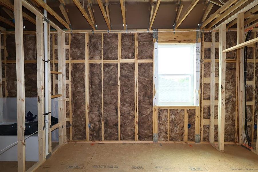 In-progress construction of a new home in Center Lake on the Park, St. Cloud, FL (Image 5).