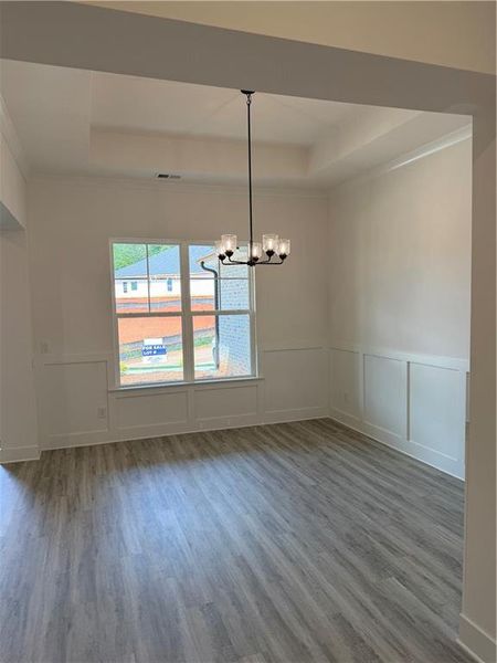 Spacious, unfurnished interior of a new home in The Fields of Walnut Creek, Pendergrass (Image 9). Spacious, unfurnished interior of a new home in The Fields of Walnut Creek, Pendergrass (Image 9).