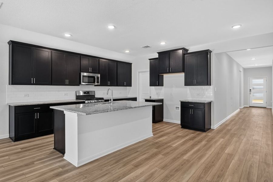 Furnished interior view inside a new home in Lisso, Pflugerville (Image 5).