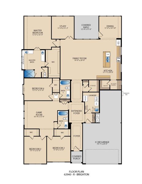 Brighton Floor Plan