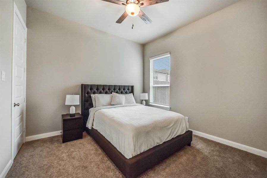 Furnished interior view inside a new home in , Houston (Image 9).