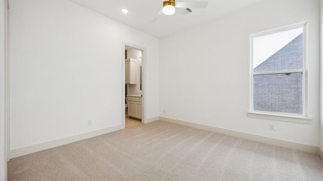 Representative unfurnished interior of a home built from the Bennett by Southgate Homes in Painted Tree 60' Series, McKinney (Image 22). Representative unfurnished interior of a home built from the Bennett by Southgate Homes in Painted Tree 60' Series, McKinney (Image 22).