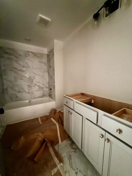 In-progress construction of a new home in Lakefield, Palmetto, GA (Image 21).