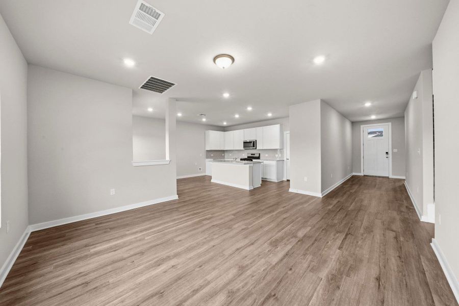From Family Room to Open Concept Kitchen