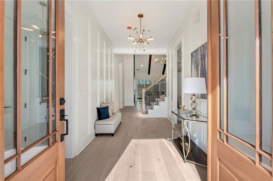 Furnished interior view inside a new home in , Cumming (Image 6).