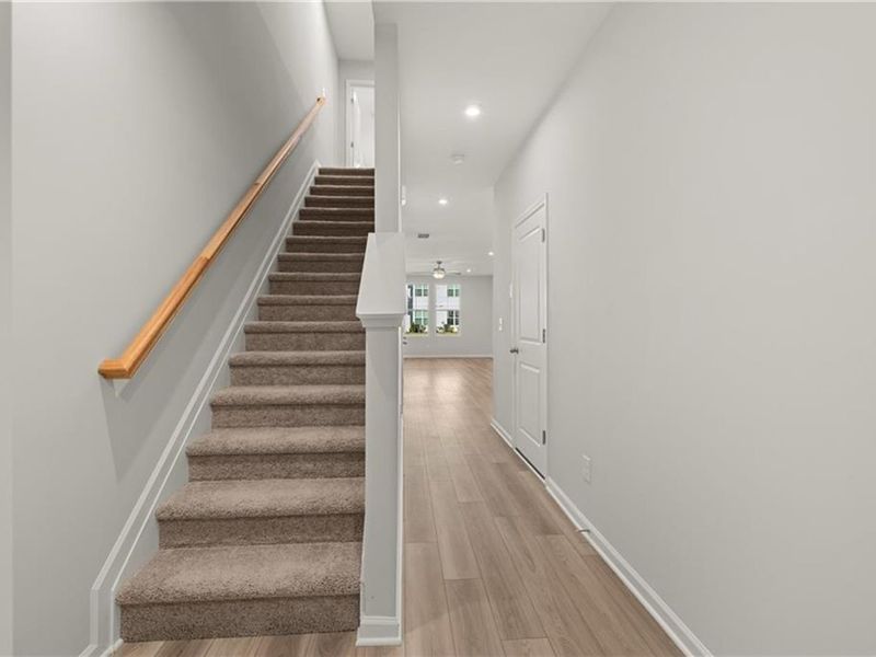 Spacious, unfurnished interior of a new home in Stegall Village, Emerson (Image 25). Spacious, unfurnished interior of a new home in Stegall Village, Emerson (Image 25).