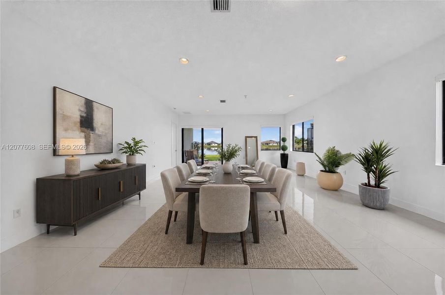Furnished interior view inside a new home in , Immokalee (Image 11).
