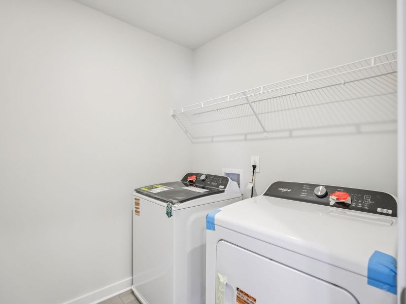 Every home includes a washer and dryer. Every home includes a washer and dryer.