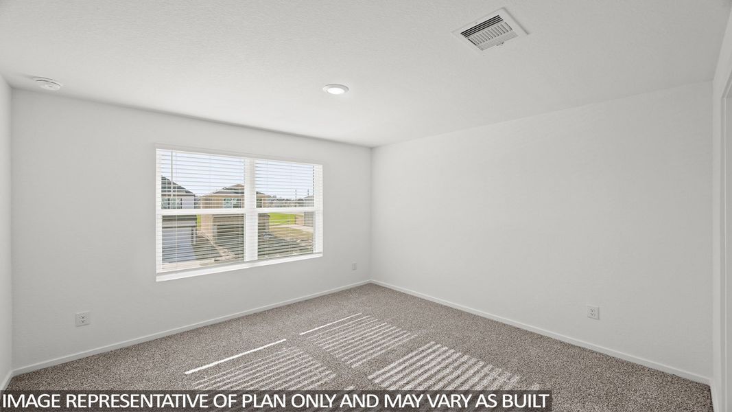 Spacious, unfurnished interior of a new home in Bridges on Lake Houston Villas, Humble (Image 9).