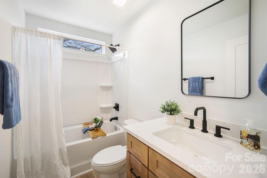 Furnished interior view inside a new home in , Charlotte (Image 40).