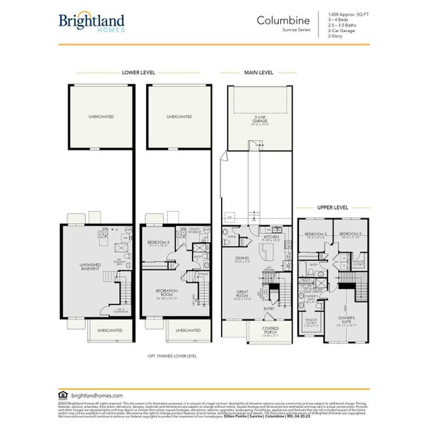 Columbine Floor Plan