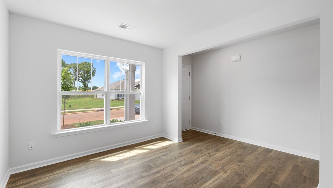 Representative unfurnished interior of a home built from the BELHAVEN by D.R. Horton in Waverly Station, Greenwood (Image 15).