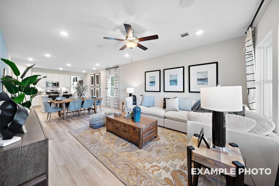 Furnished interior view inside a new home in Emberly, Beasley (Image 15).