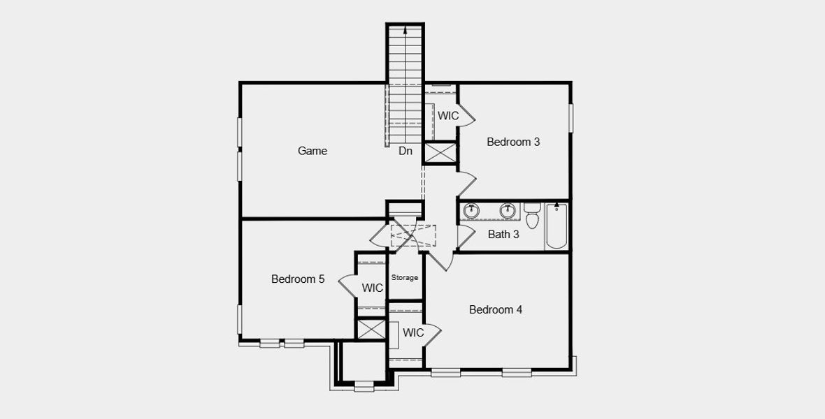 2D floor plan layout of this home in River Ridge, Crandall, TX (Image 3). 2D floor plan layout of this home in River Ridge, Crandall, TX (Image 3).