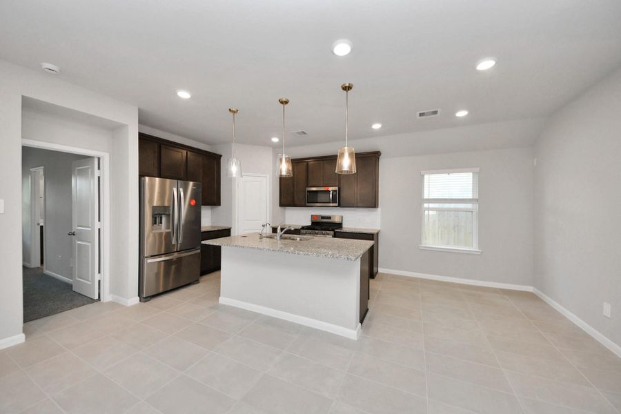 Furnished interior view inside a new home in Montgomery Ridge: Founders Collection, Conroe (Image 15).