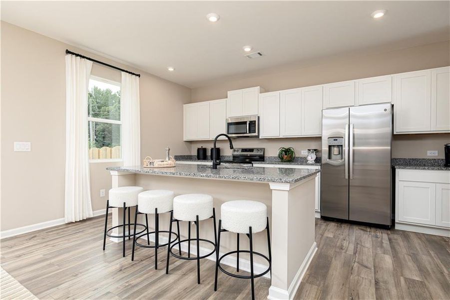 Furnished interior view inside a new home in Rhodes Glen, Lawrenceville (Image 8).