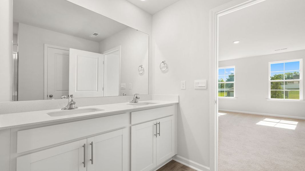 Furnished interior view inside a new home in Wilson's Ridge, Wilson's Mills (Image 7).