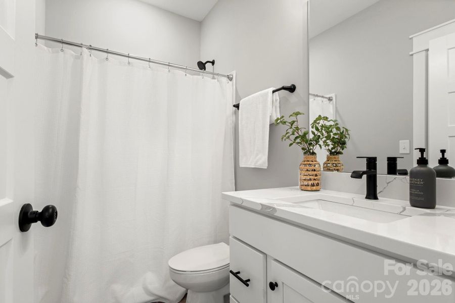 Furnished interior view inside a new home in , Denver (Image 36).
