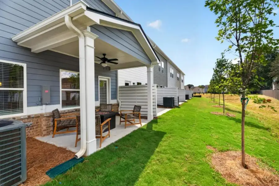 Exterior details and patio area of a home in , Cartersville (Image 3).