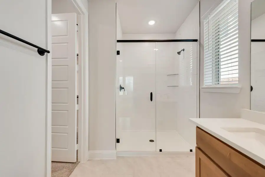 Furnished interior view inside a new home in Wildflower Ranch, Justin (Image 8). Furnished interior view inside a new home in Wildflower Ranch, Justin (Image 8).