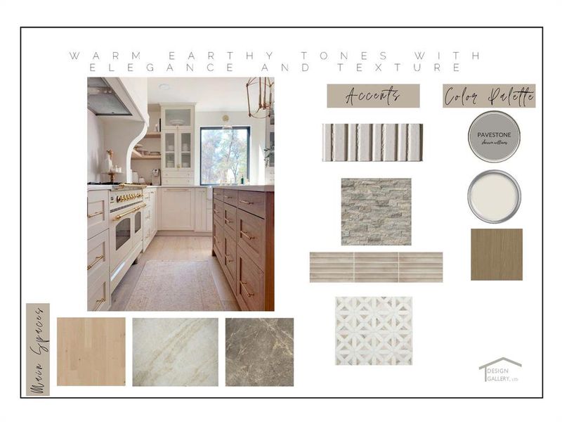 Whistler Design package- all materials subject to change depending on availability