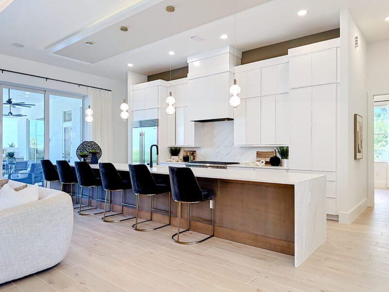 Furnished interior view inside a new home in Legends Bay, Bradenton (Image 12).