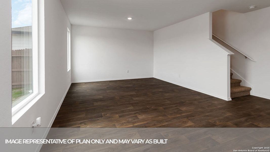 Spacious, unfurnished interior of a new home in Swenson Heights, Seguin (Image 14). Spacious, unfurnished interior of a new home in Swenson Heights, Seguin (Image 14).