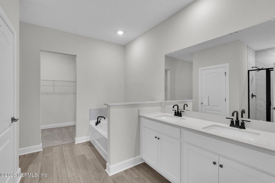 Furnished interior view inside a new home in , Jacksonville (Image 8).