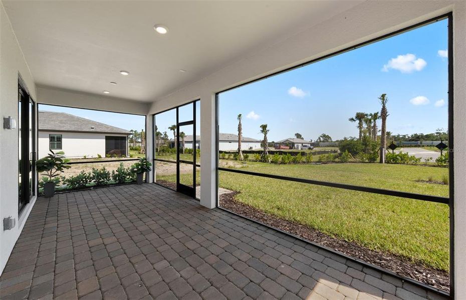 Exterior details and patio area of a home in Arbor Oaks, North Port (Image 15). Exterior details and patio area of a home in Arbor Oaks, North Port (Image 15).