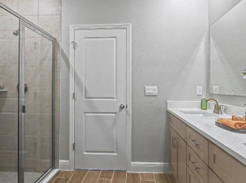 Furnished interior view inside a new home in Lake Deer Estates, Poinciana (Image 11).