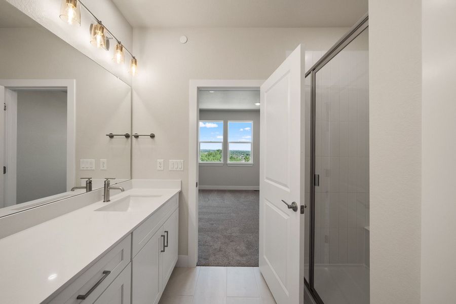 Furnished interior view inside a new home in Berkeley Villas, Denver (Image 12).