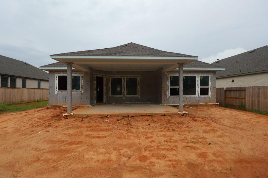 In-progress construction of a new home in Grand Central Park - Ascent Collection, Conroe, TX (Image 7). In-progress construction of a new home in Grand Central Park - Ascent Collection, Conroe, TX (Image 7).