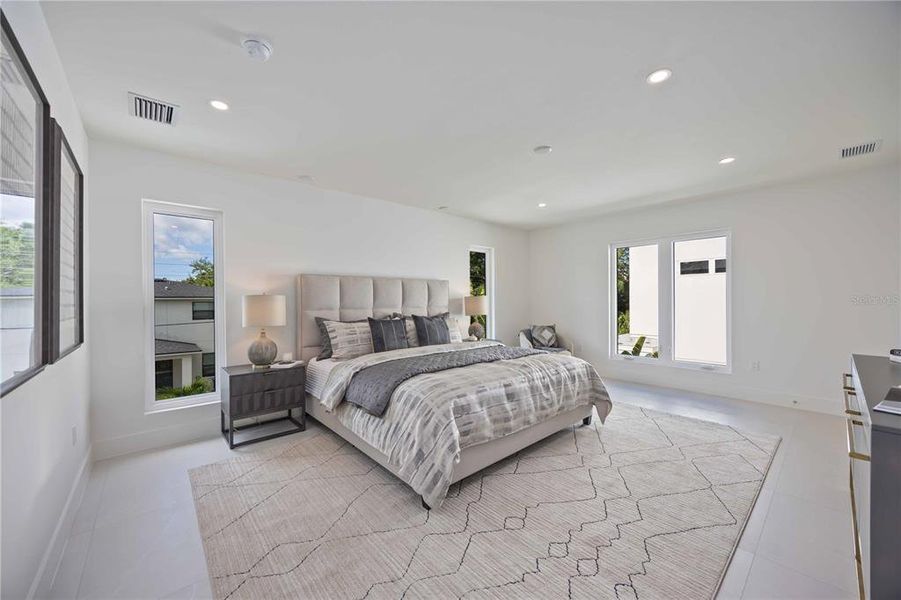 Furnished interior view inside a new home in , Sarasota (Image 60).