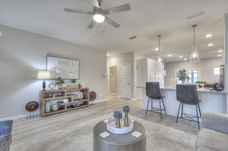 Furnished interior in a model home at Legacy Preserve in Tullahoma (Image 16).