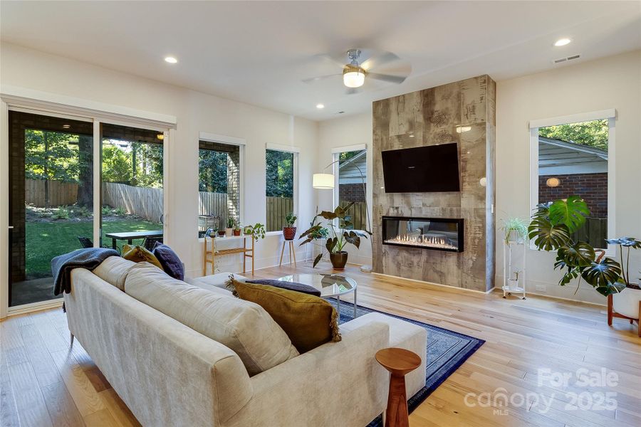 Furnished interior view inside a new home in , Charlotte (Image 28).